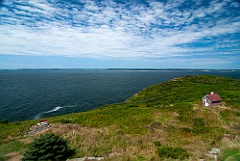 View From Seguin Island Lighthouse Tower in Maine 2